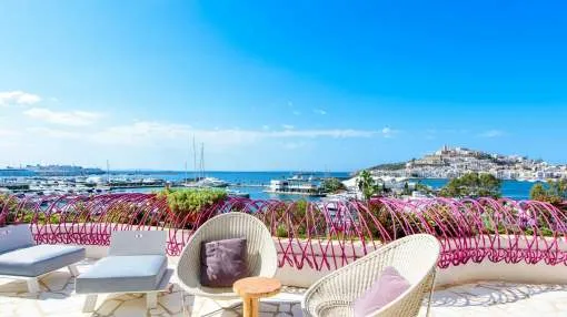 Spacious luxury Appartment with open views to Dalt Vila and the sea - Las Boas - Ibiza Spacious luxury Appartment with open views to Dalt Vila and the sea - Las Boas - Ibiza